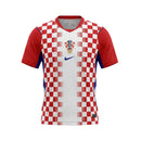 CAMISOLA DA  SELEÇÃO DA CROACIA 26/27 BRANCO E VERMELHO