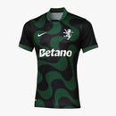CAMISOLA DO SPORTING 25/26 PRETO E VERDE